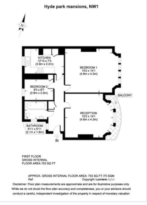 Elegant Bright Central London Flat - Sleeps 5 외부 사진