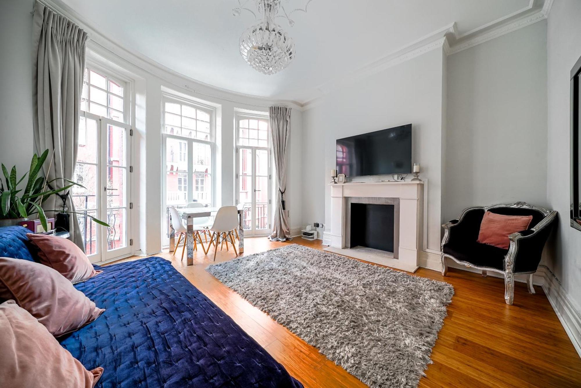 Elegant Bright Central London Flat - Sleeps 5 외부 사진